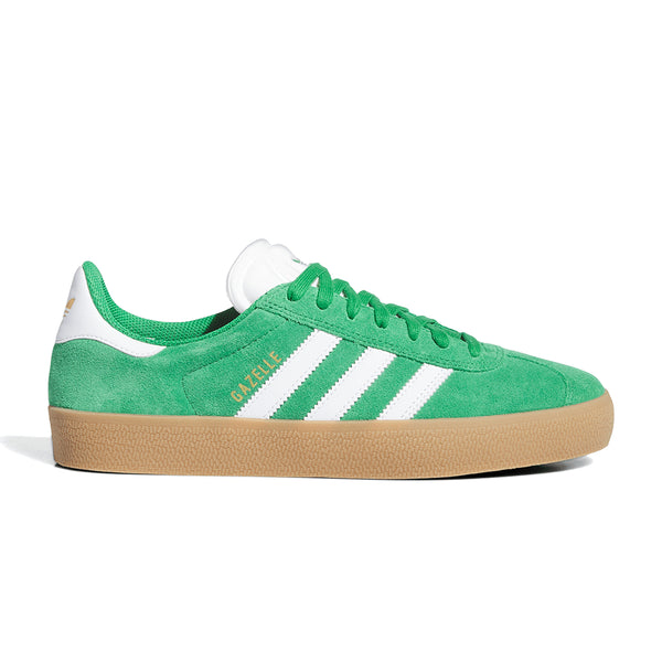 Adidas Gazelle Adv - Green / Cloud White / Gold Metallic - Streetart.fr